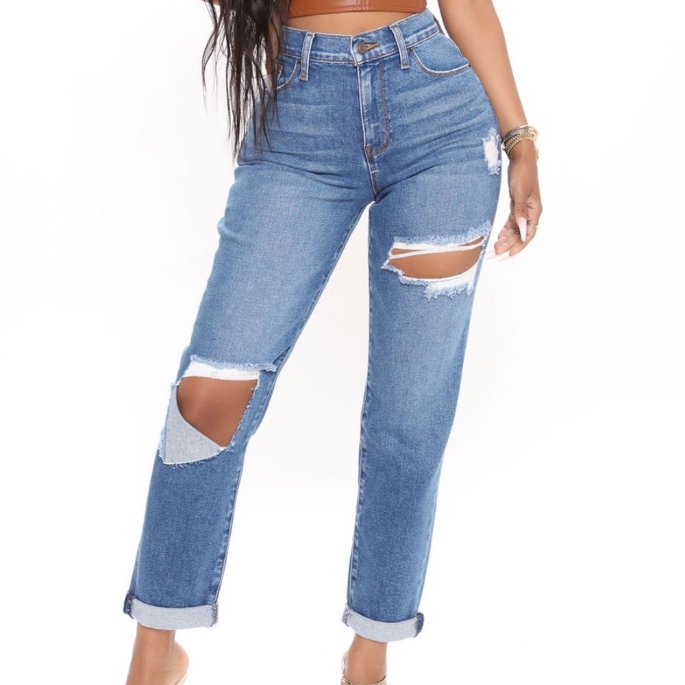 Fashion Nova Mom Jeans